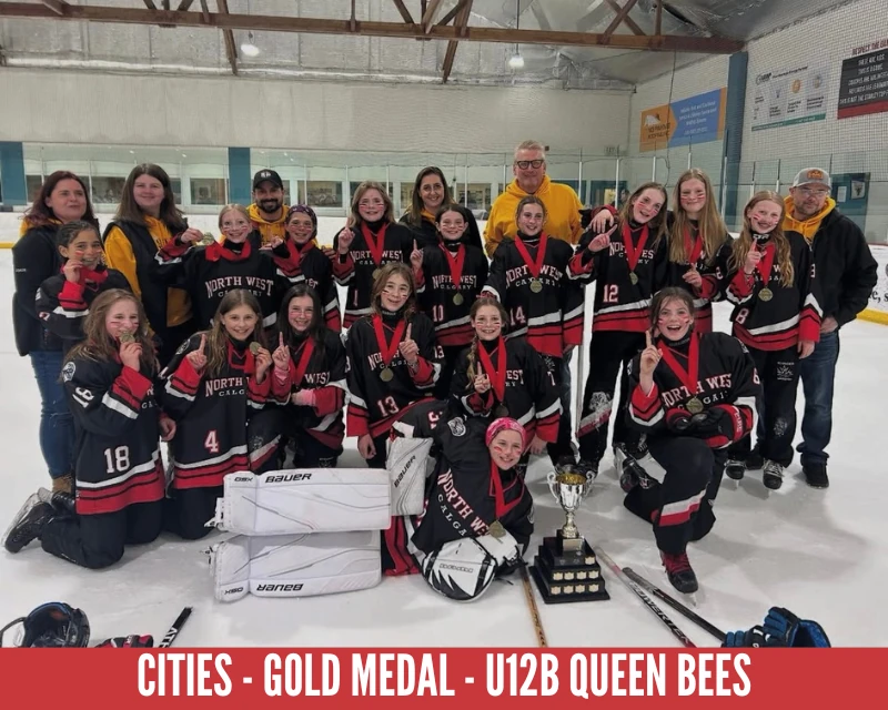 Northwest Ringette Cities U12B Queen Bees Gold