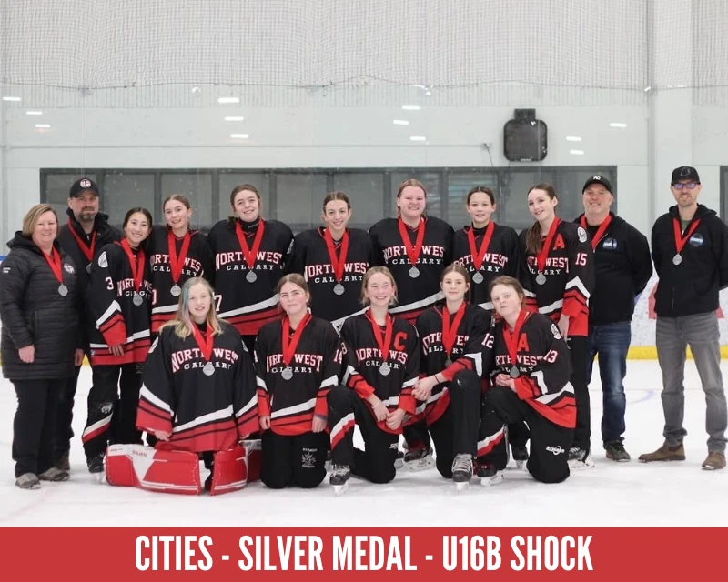 Northwest Ringette Cities U16B Shock Silver
