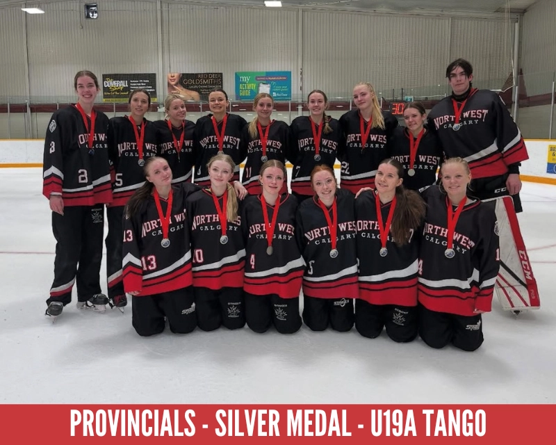 Northwest Ringette Provincials U19A Tango Silver 2025